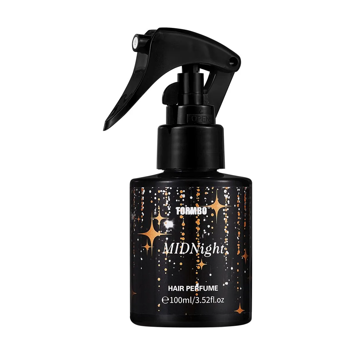 100ml Body Hair Fragrance Spray, Lasting Light Flower Fragrance - Black