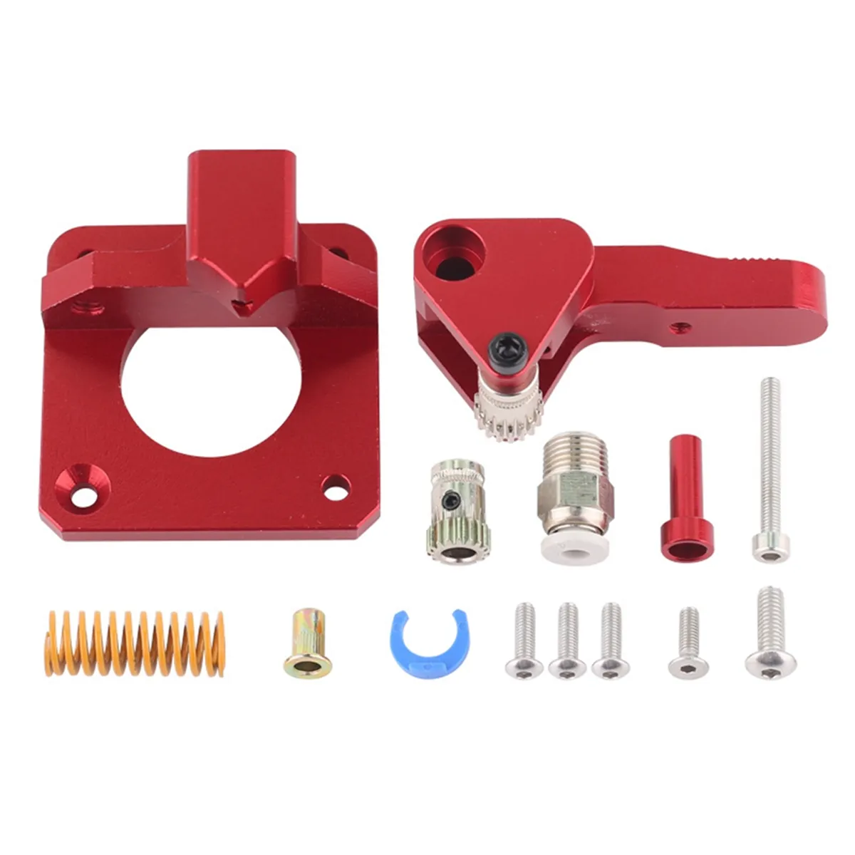 Upgrade Dual Gear Extruder for Cr-10S Pro Ender-3 3D Compatible with None