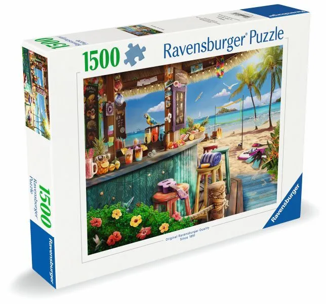 Ravensburger 1500 Piece Puzzle Beach Bar Breezes
