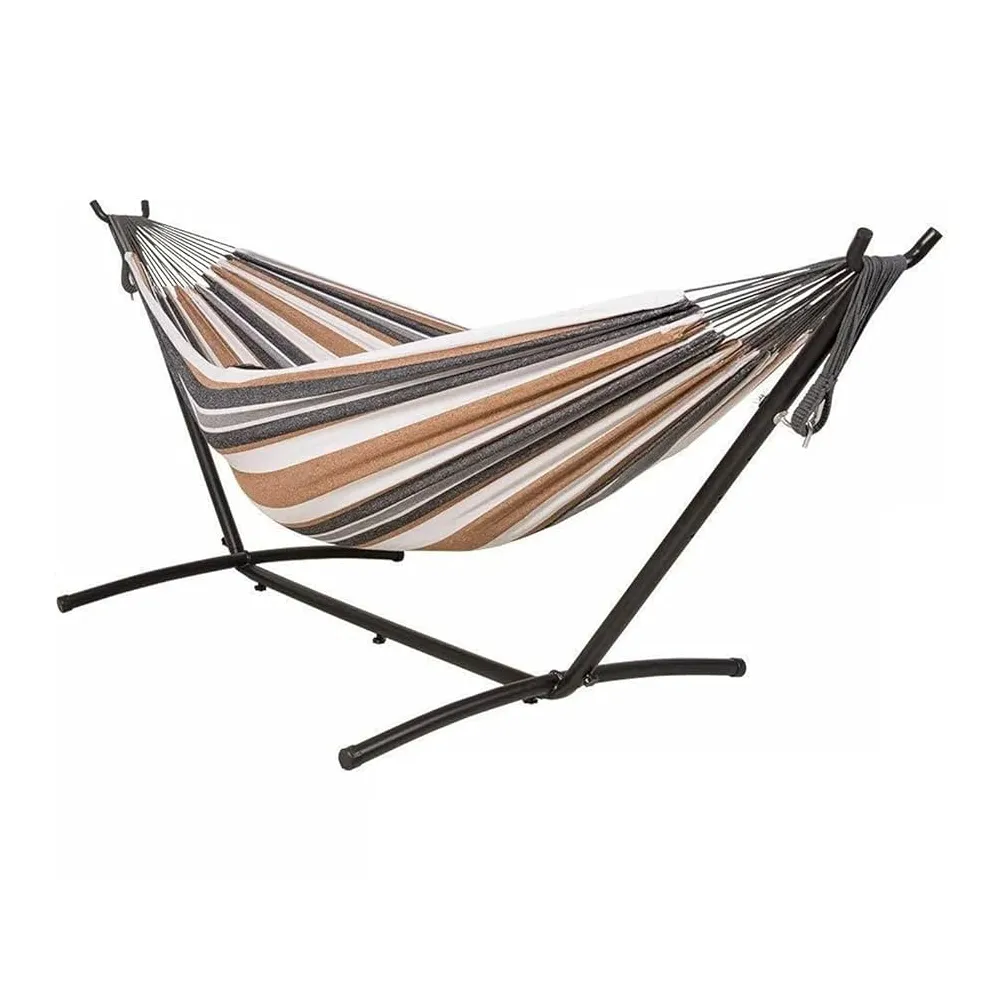 Portable Canvas Hammock with Stand 250 Weight Capacity