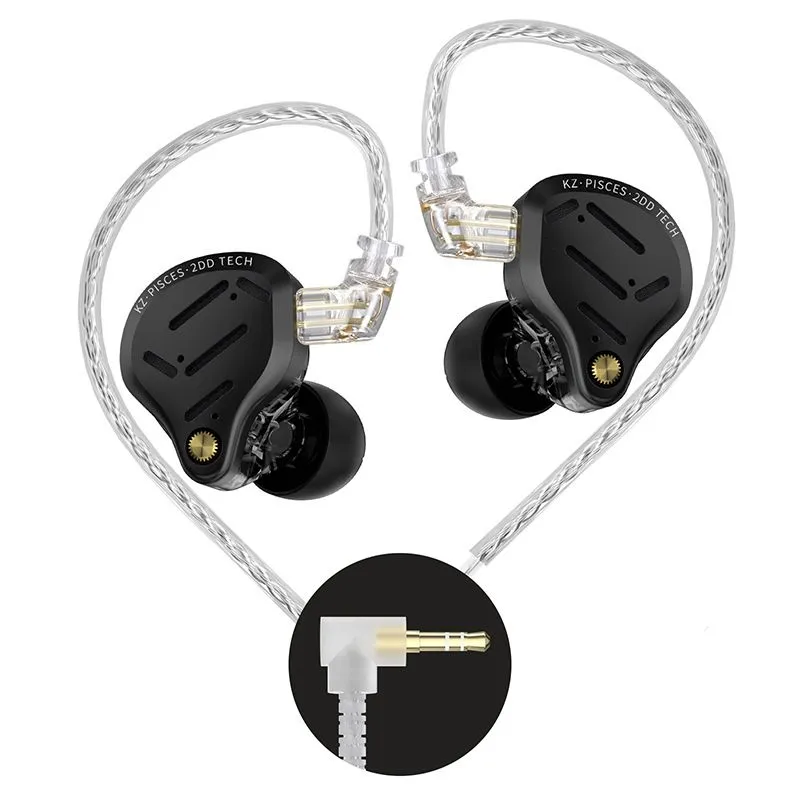 KZ Pisces In-Ear Monitors | Dual Dynamic Driver - Studio Sound