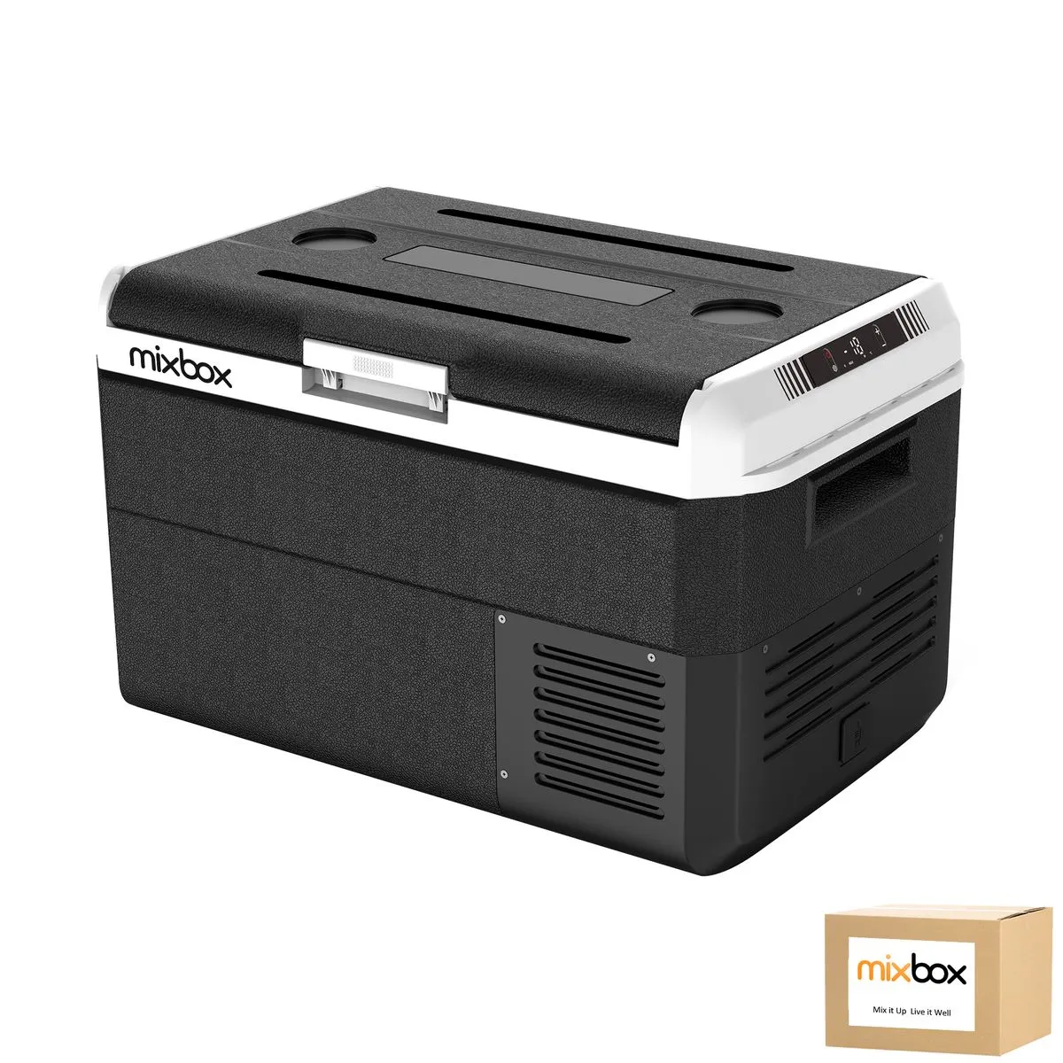 Mix Box Portable Mobile Car Refrigerator Car Fridge - 30L,Ice Peak Series