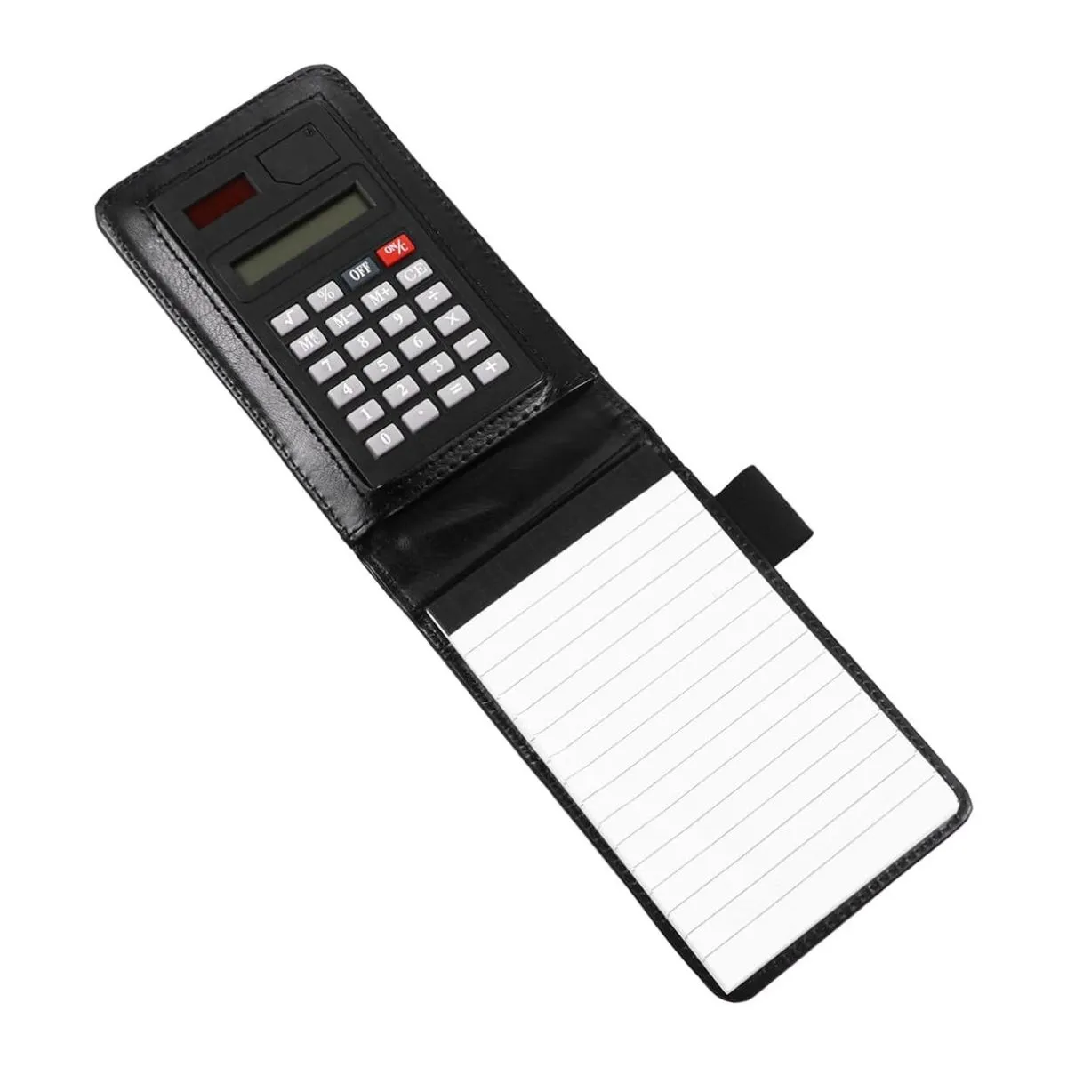 Portable Practical Memo Pad Stationery Note Paper Compact Black Notepad.