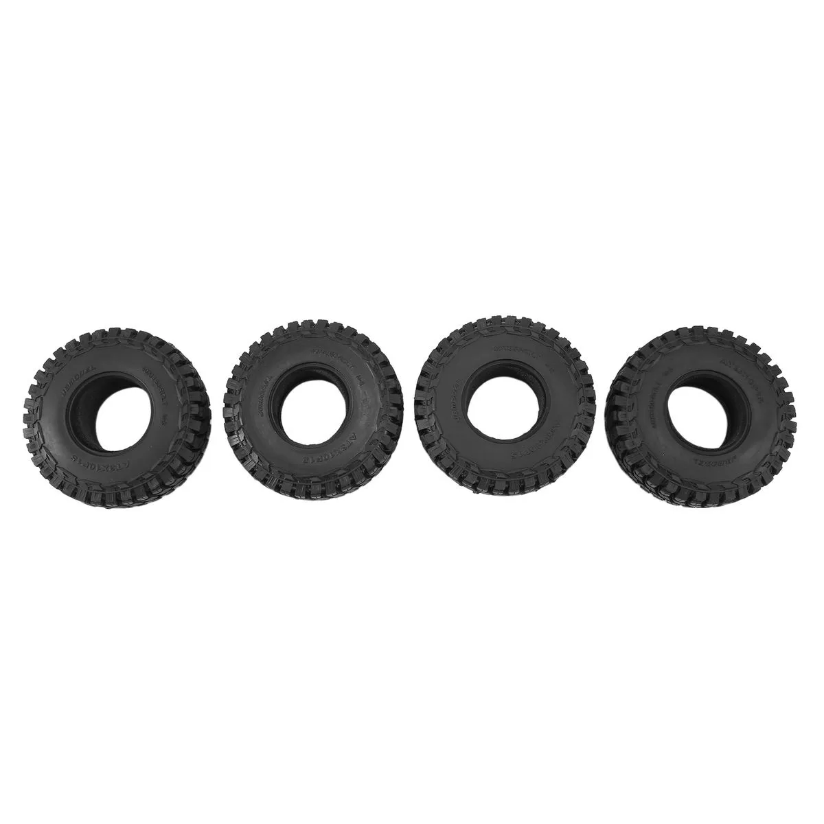 4PCS 110MM 1.9 Tire Tyres for 1/10 RC Crawler Car