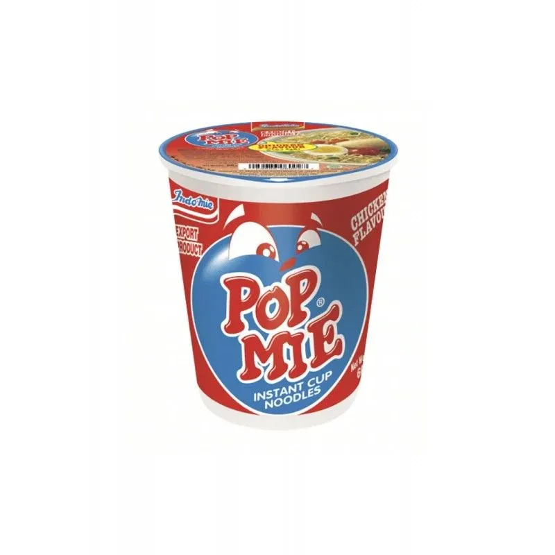 Pop Mie Instant Cup Noodles Chicken Flavour - 24 x 60 g
