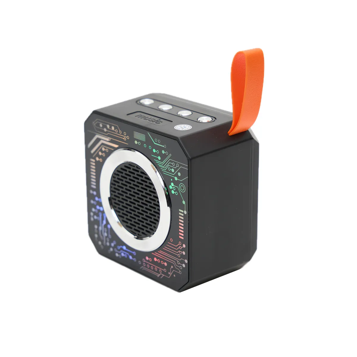 X-19 Disco Portable Bluetooth Speaker with Handle 5W - Black