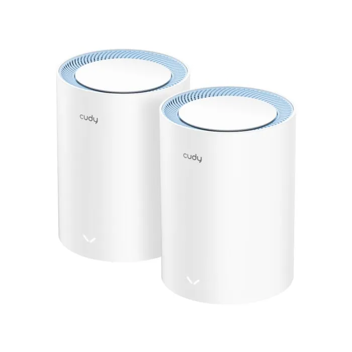 Dual Band Cudy WiFi 5 1200Mbps Fast Ethernet Mesh 2 Pack | M1200 (2-Pack)