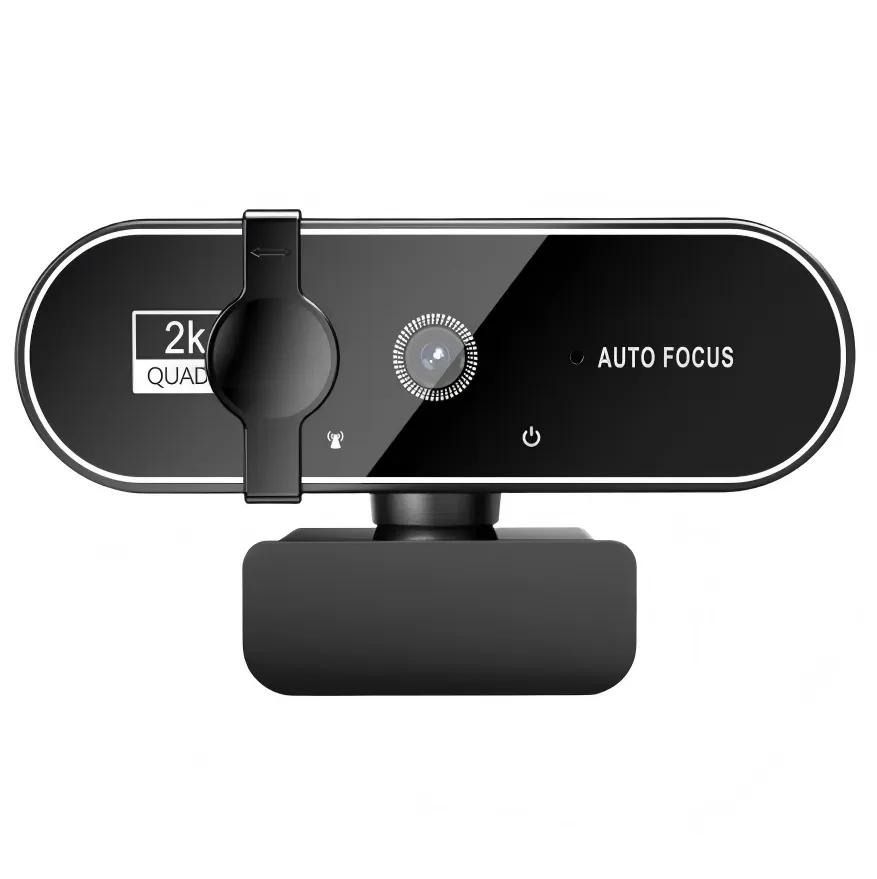 4K Webcam Mini Camera 2K Full HD Webcam with Microphone 30fps USB Web Cam - 2K