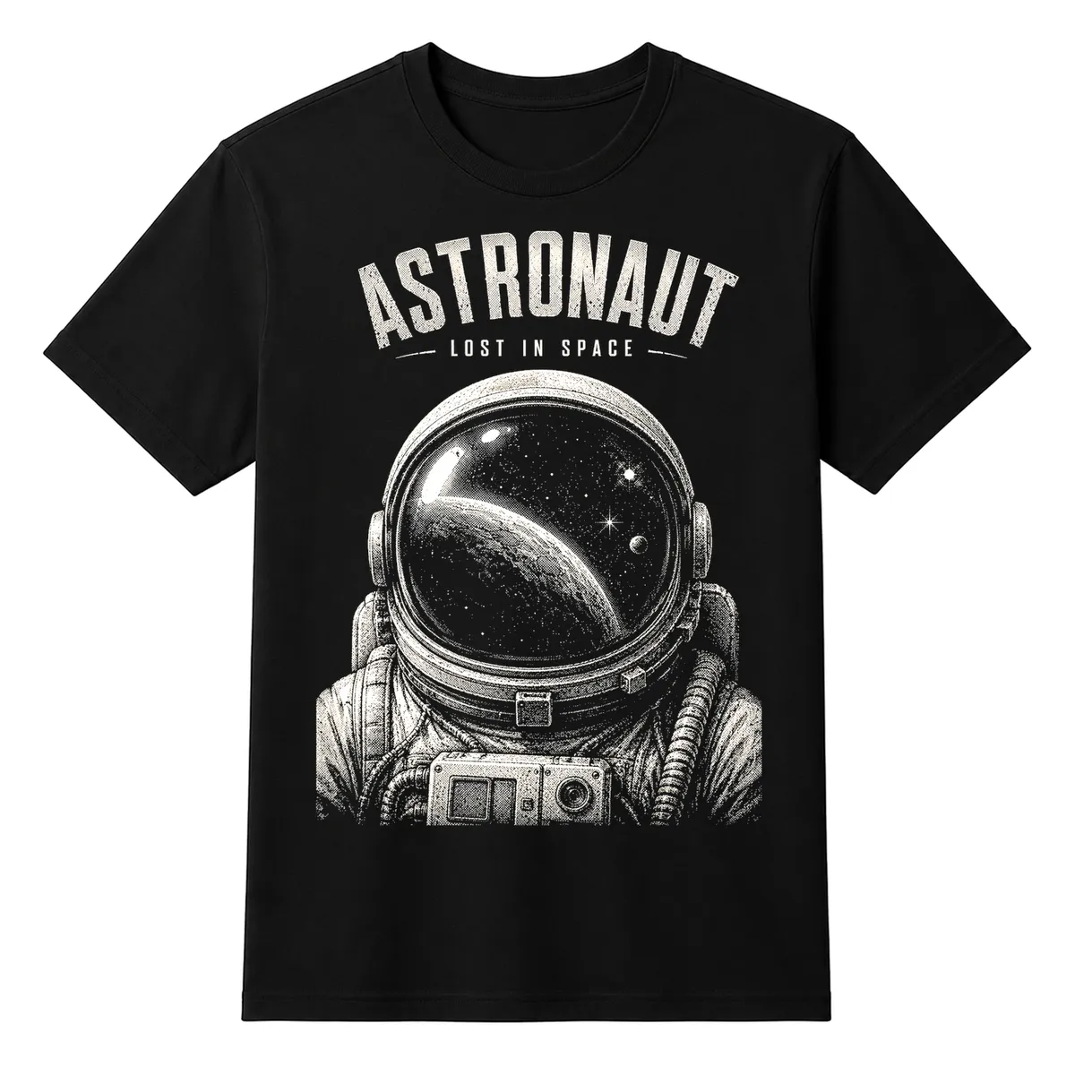 Astronaut Lost in Space Unisex T-shirt