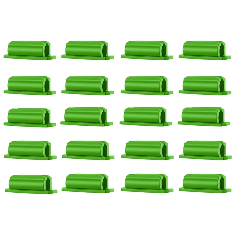 Pen Holder Set Of 20 Adhesive Silicone Pen Holder Green