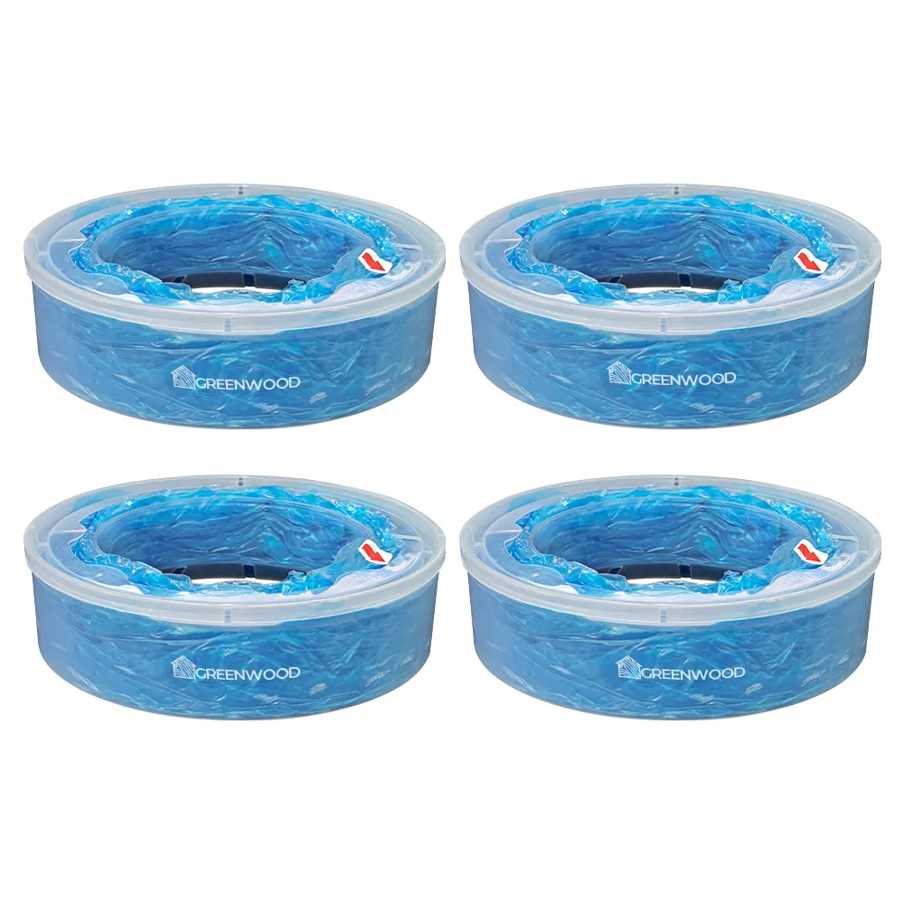 Greenwood Diaper Refill Sacks 7.5m Roll Set of 4