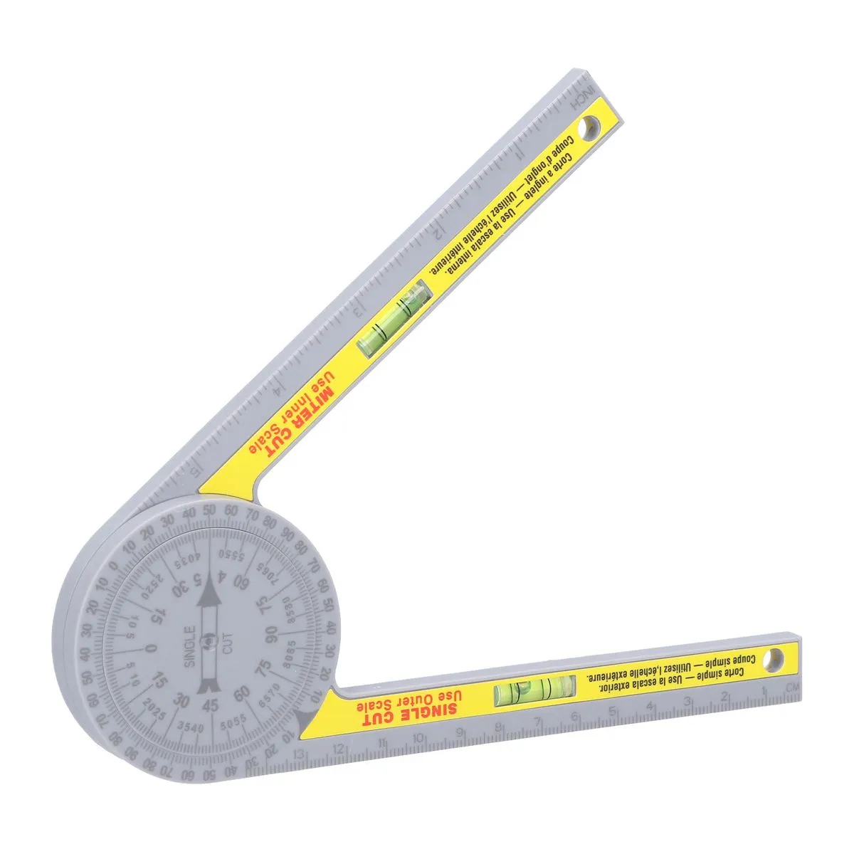 360 Degree Miter Saw Protractor ABS Angle Finder Tool