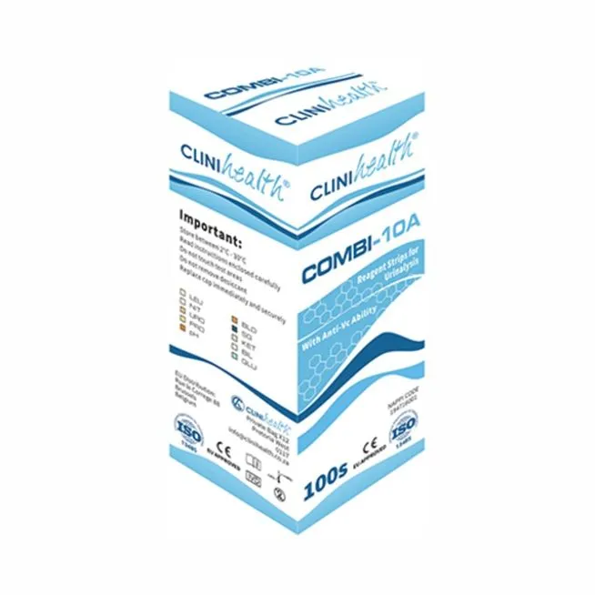 Clinihealth - Combi 10 Urinalysis Test Strips 100's