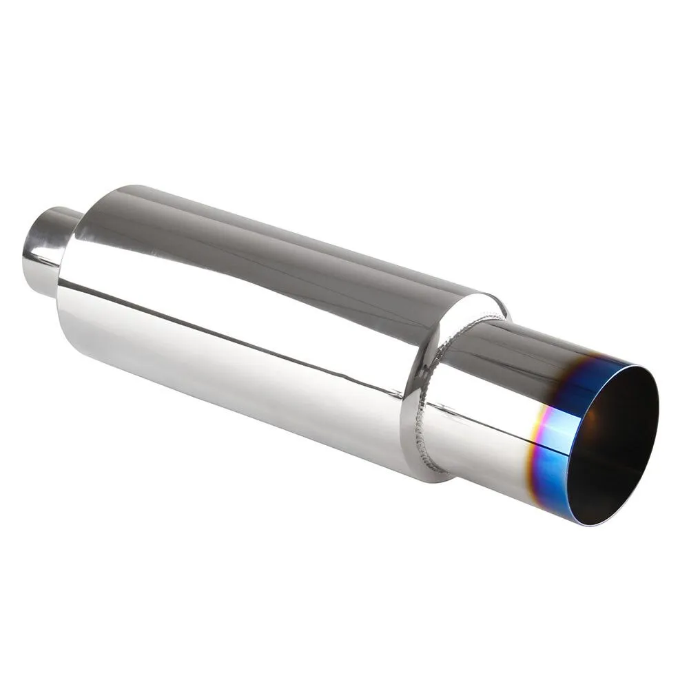 Stainless Steel Exhaust Muffler With Silencer - Universal Fit