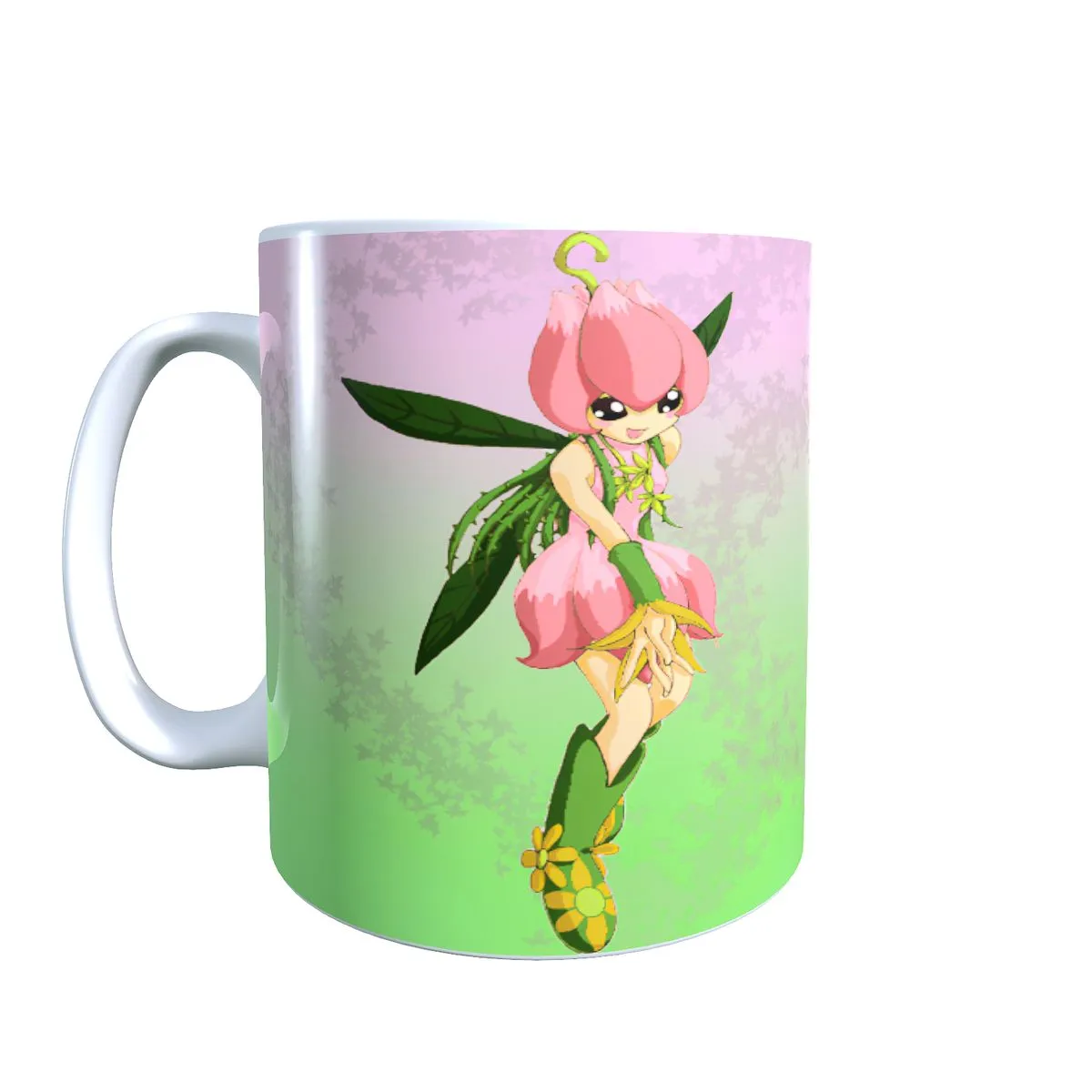 Lillymon - Digimon Themed Coffee Mug