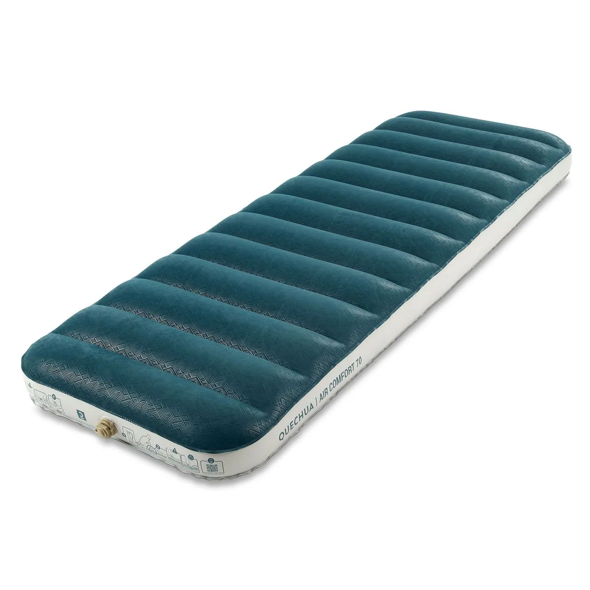 Quechua Inflatable Camping Mattress Air Comfort 70 CM 1 Person