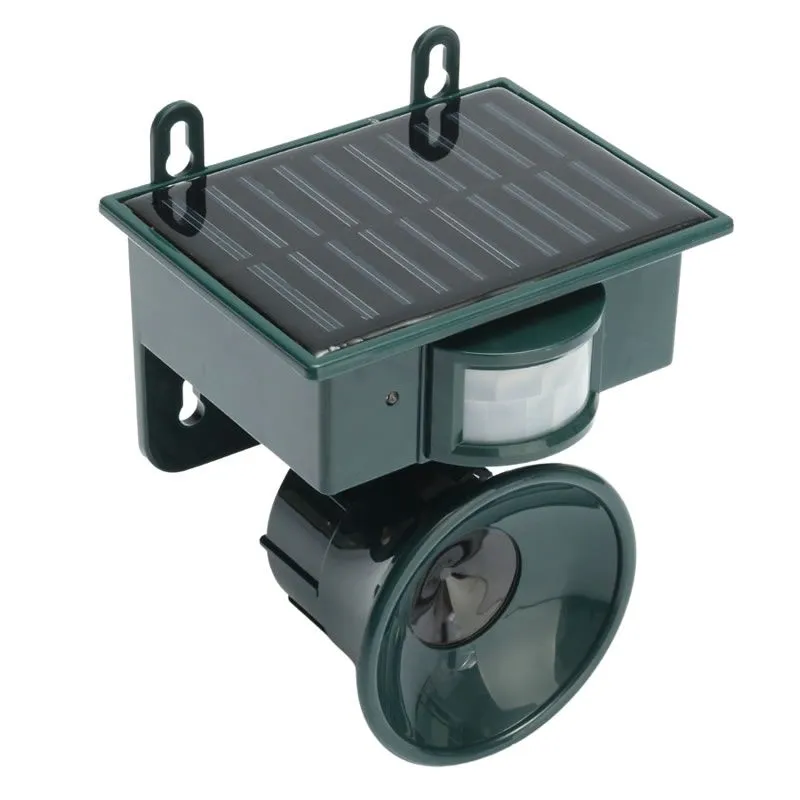Ultrasonic Solar Powered Bird Repeller Pest Control Q-N97