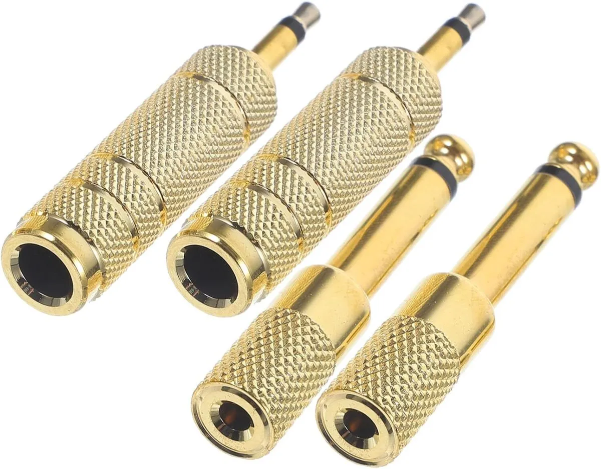 Stereo Adapter Male to Female Audio Adapter Lightweight Durable for Smartp