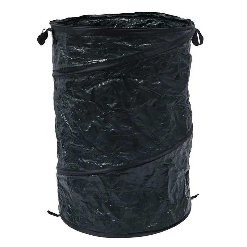 Collapsible Trash Bin Without Lid