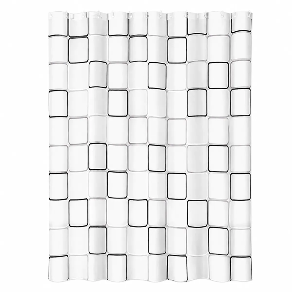 SKY-TOUCH Transparent Shower Curtain 180x200cm