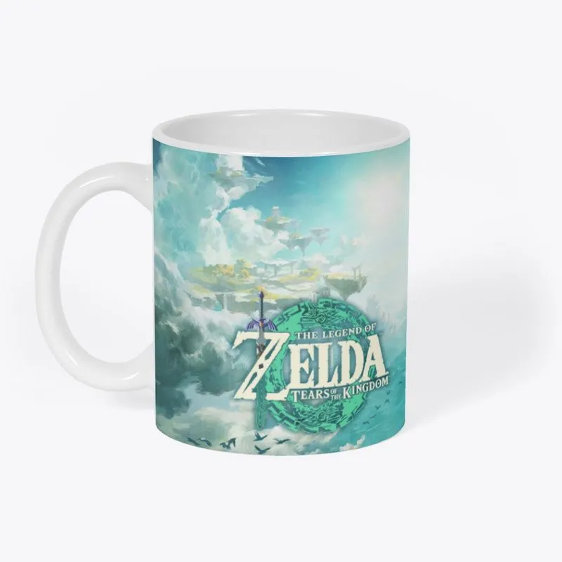 Legend of Zelda: Tears of The Kingdom Full Art Coffee Mug