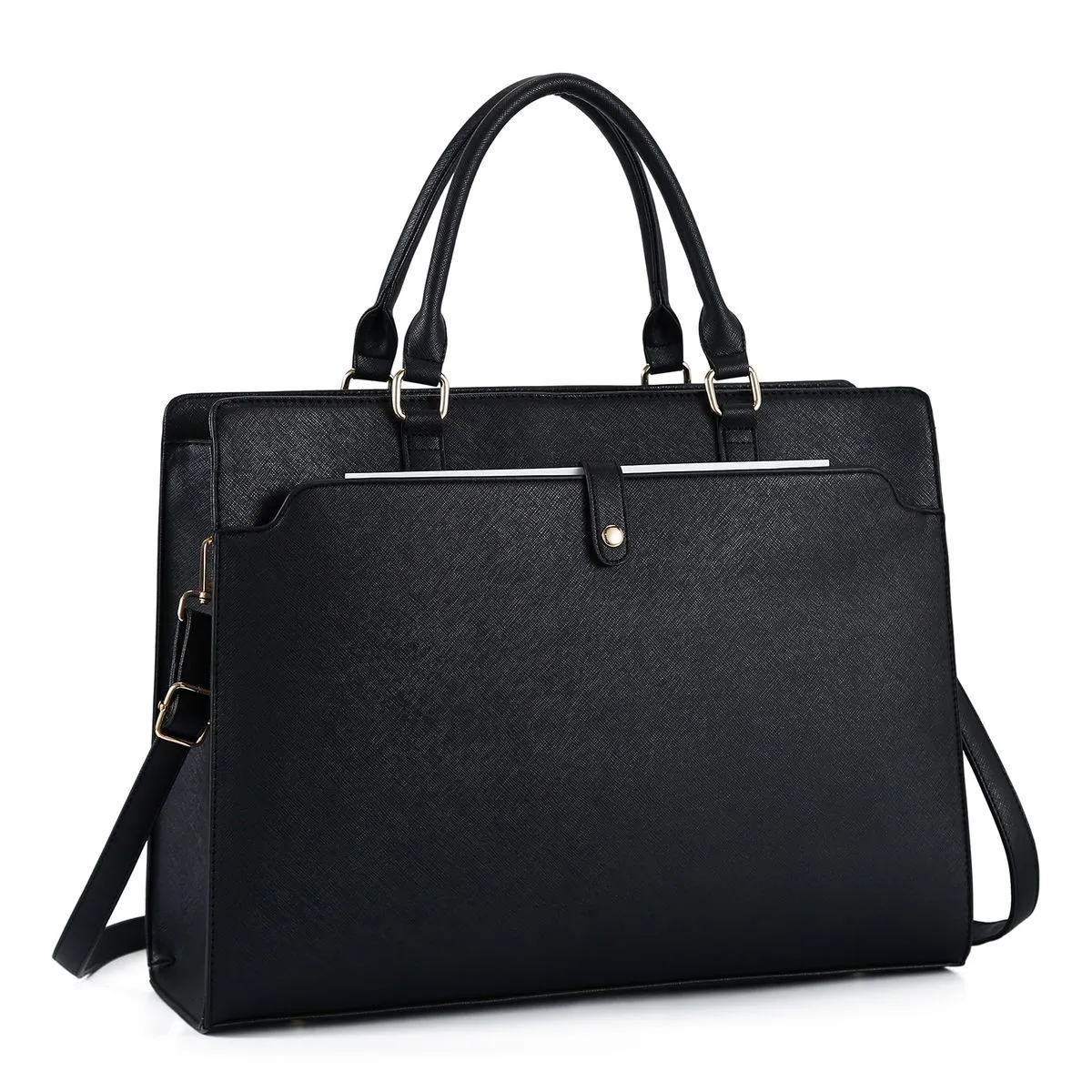 Large Women's Laptop Tote - Fashion Work Shoulder Handbag with Gift