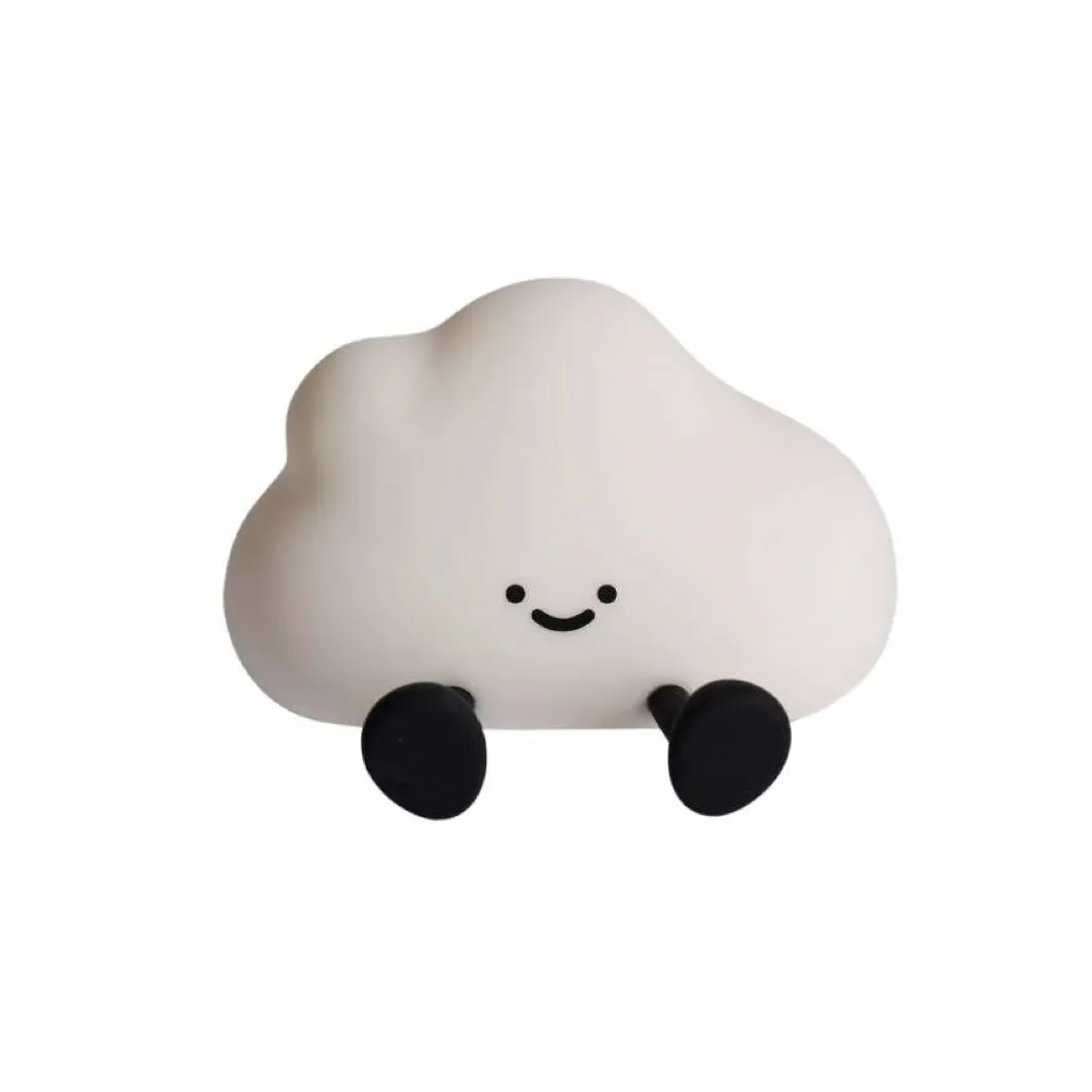 3D Silicone Dimmable Cloud Night Lights USB Rechargeable