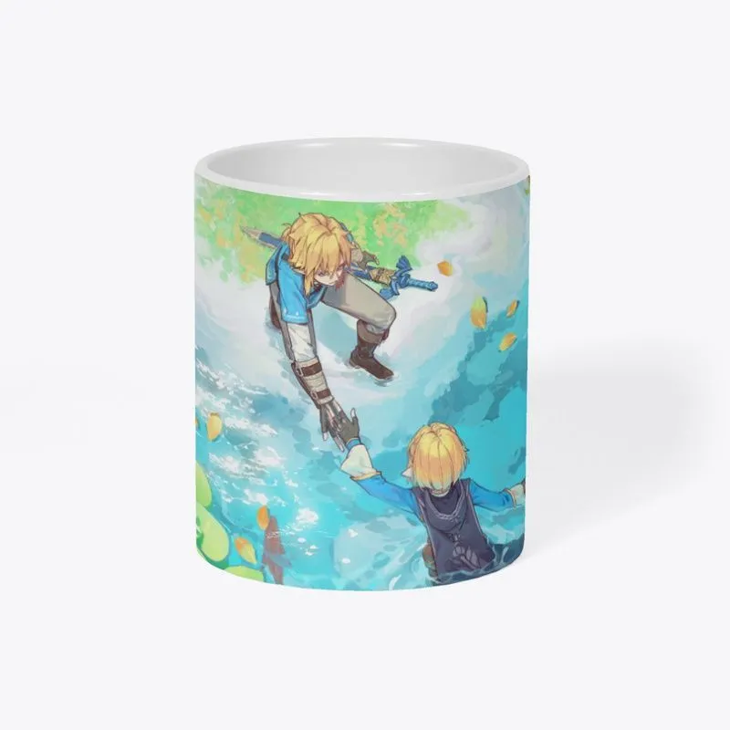 Legend of Zelda: Tears of The Kingdom River Coffee Mug