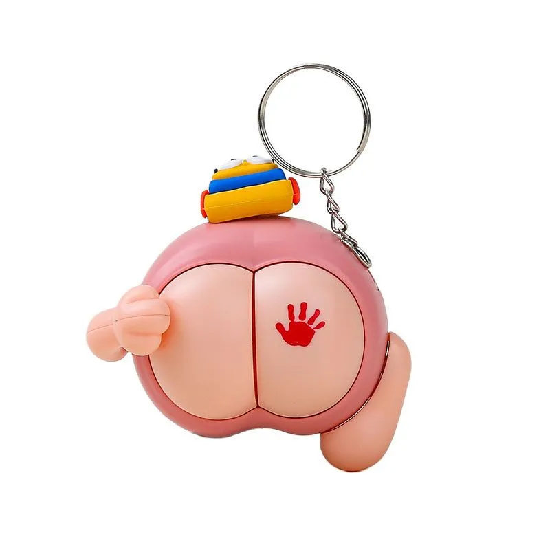 Funny Spanking Keychain - Pink