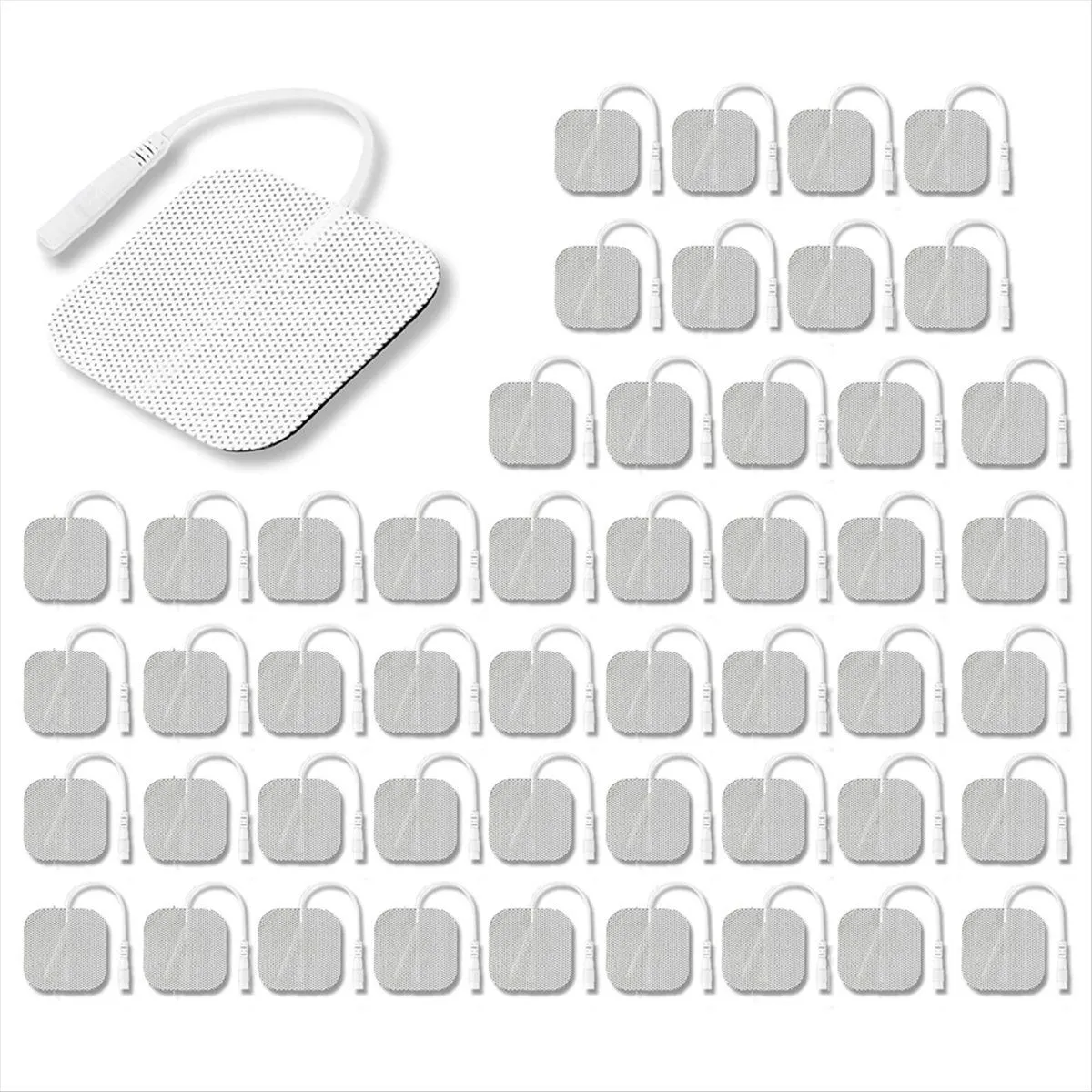 50Pcs Electrodes Pads Ems Self Adhesive Massage Patch