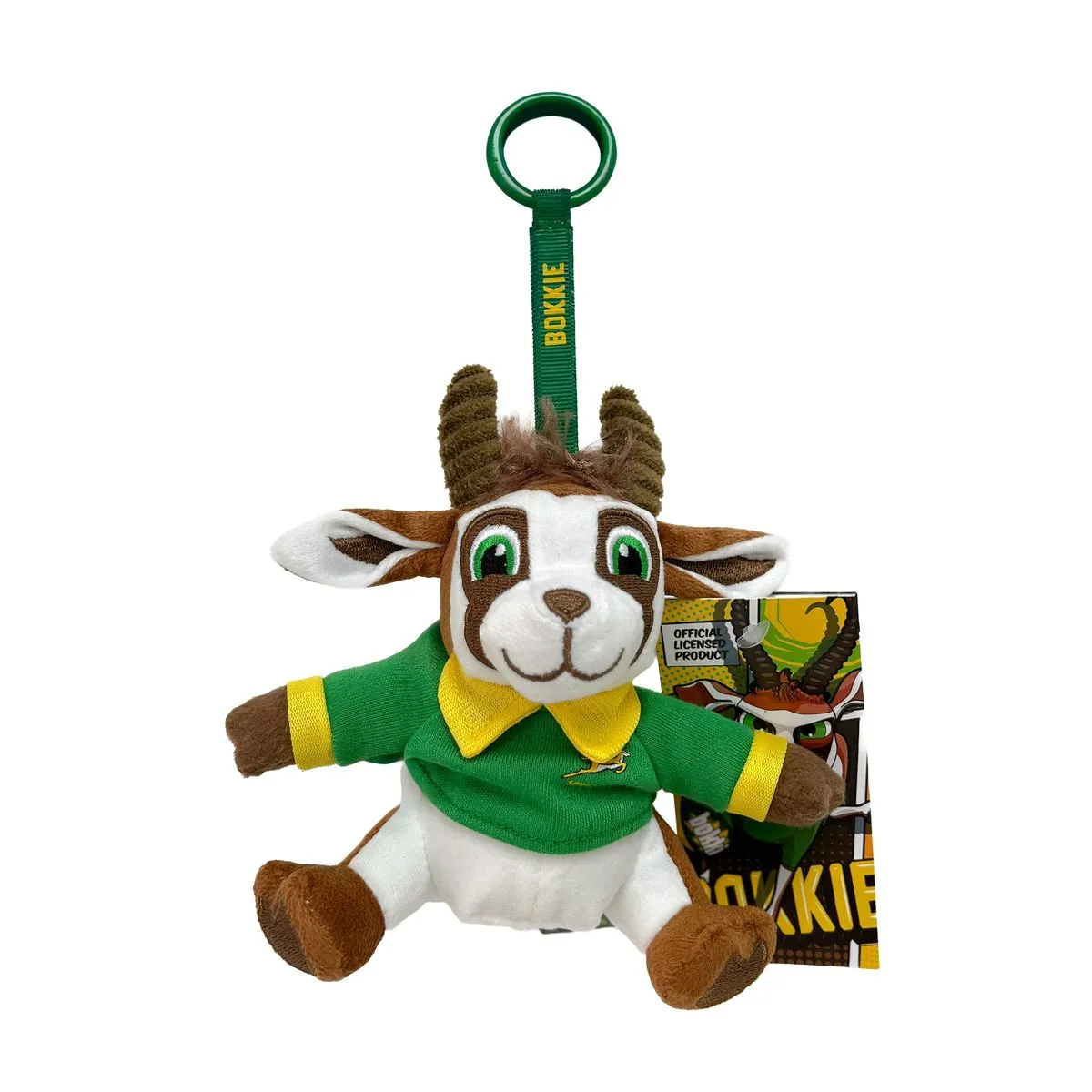 11Cm Bokkie Kit Plush With Clip Charm -  No.1 Jersey 