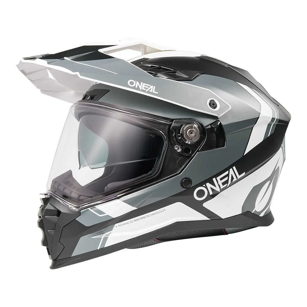 ONeal D-SRS Blk, Gry, Wht Adventure Helmet