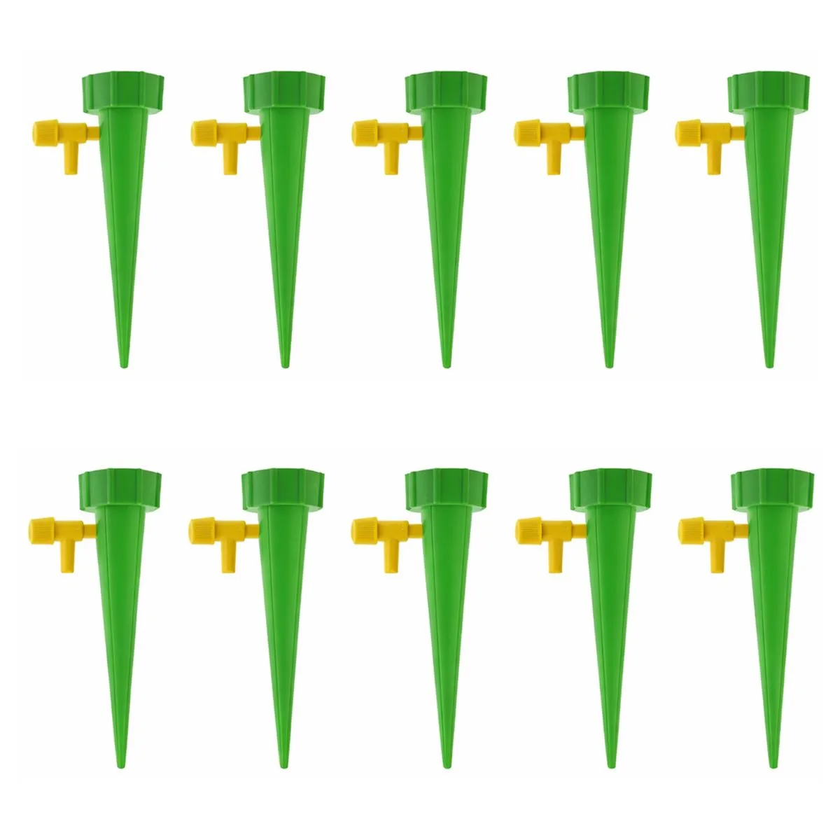 10PCS Self Watering Spikes, Vacation Drip Irrigation for Potted Plants