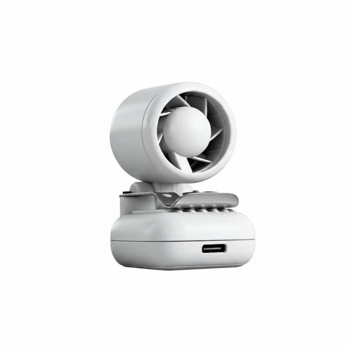 Mini Portable Clip-on Hat Fan