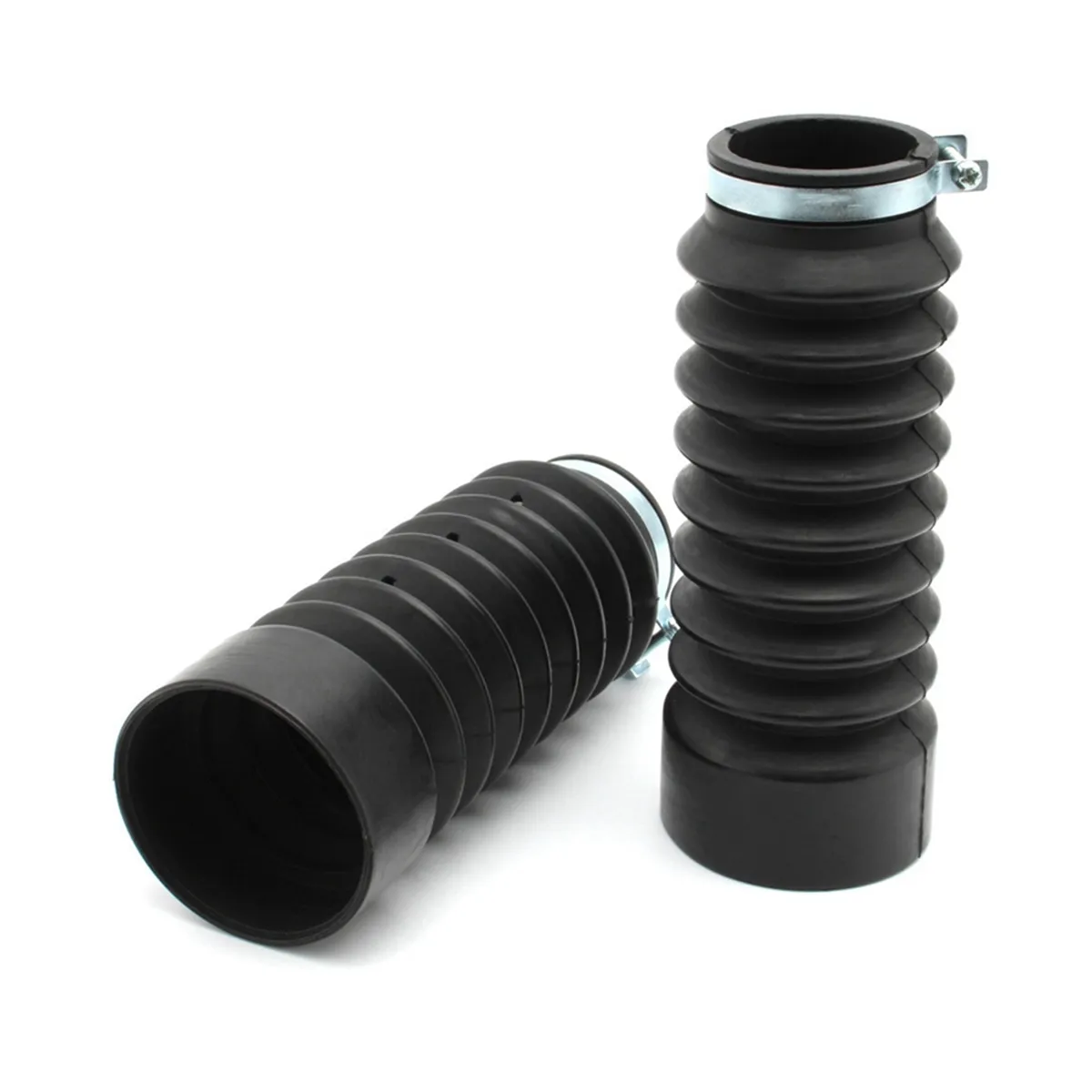 Motorcycle Front Fork Covers Shock Rubber Dust Compatible with Universal