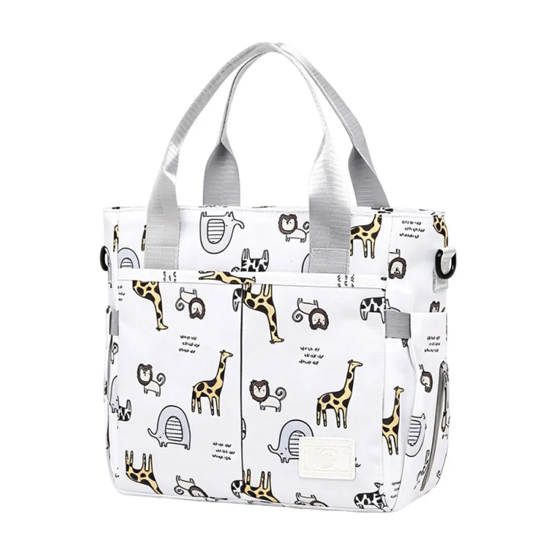 Diaper Bag Tote 20L Mommy Baby Nappy Bag with Shoulder Strap Multi-Pockets
