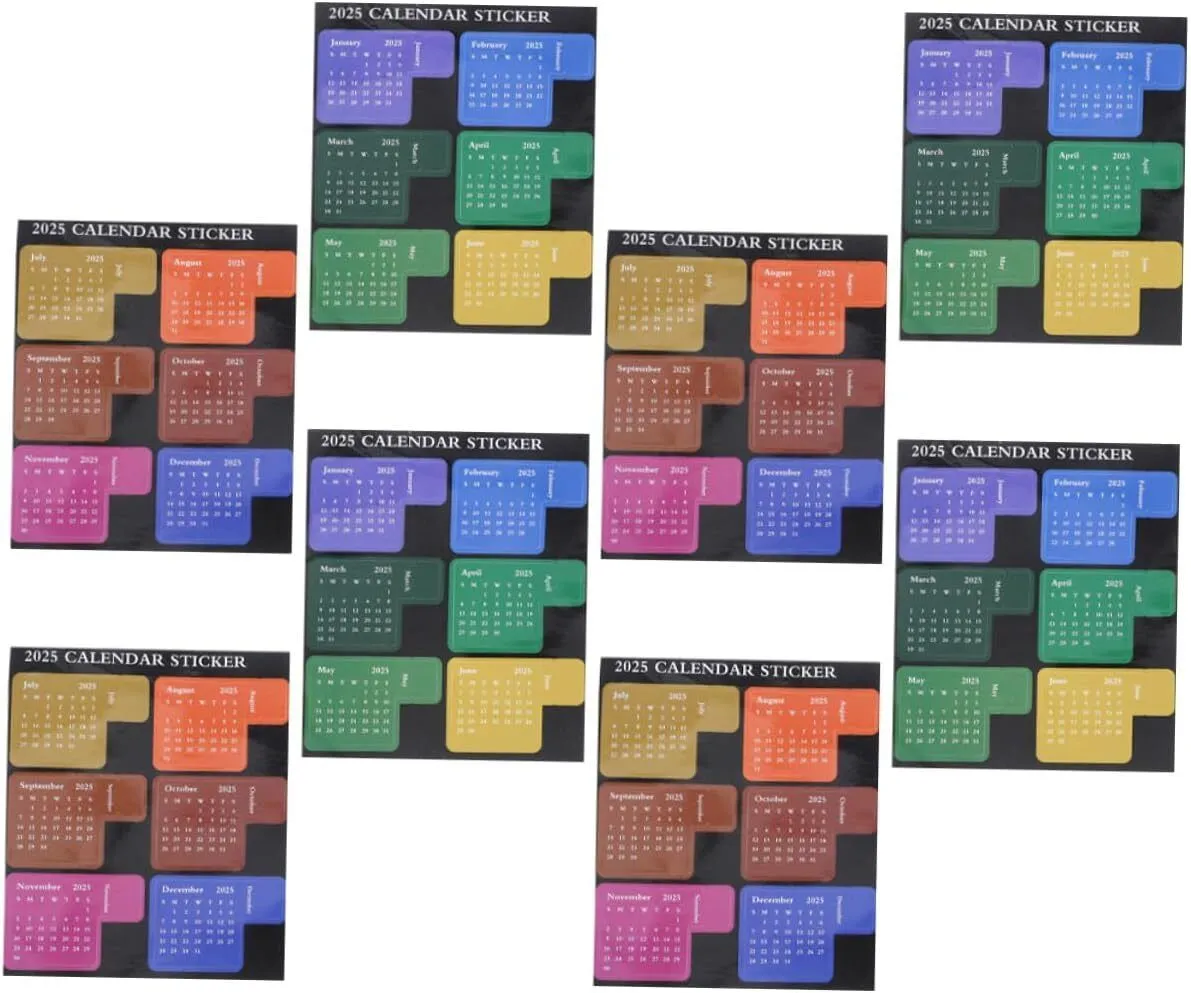 Color-coded Adhesive Page Markers Agenda Planner Stickers Notebook