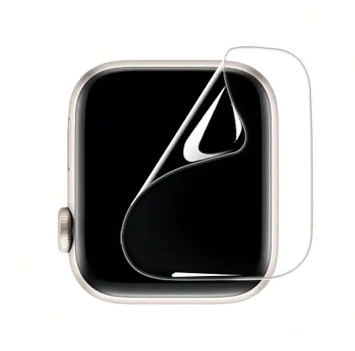 5pc full Protective Screen Film 41 mm For Apple Watch Series 7 8 9 (41mm)