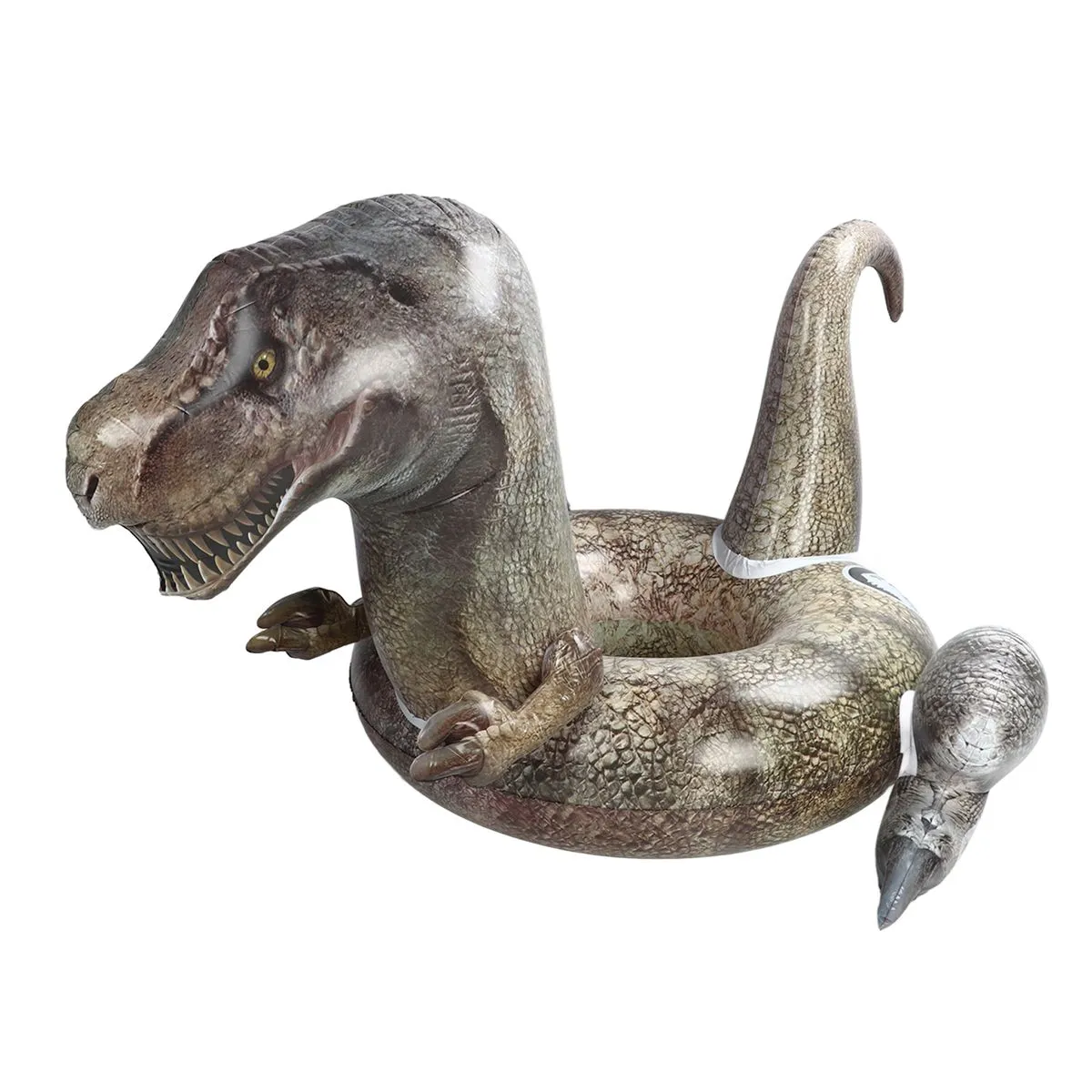 Tyrannosaurus Inflatable Swim Ring PVC Pool Float Compatible With Kids
