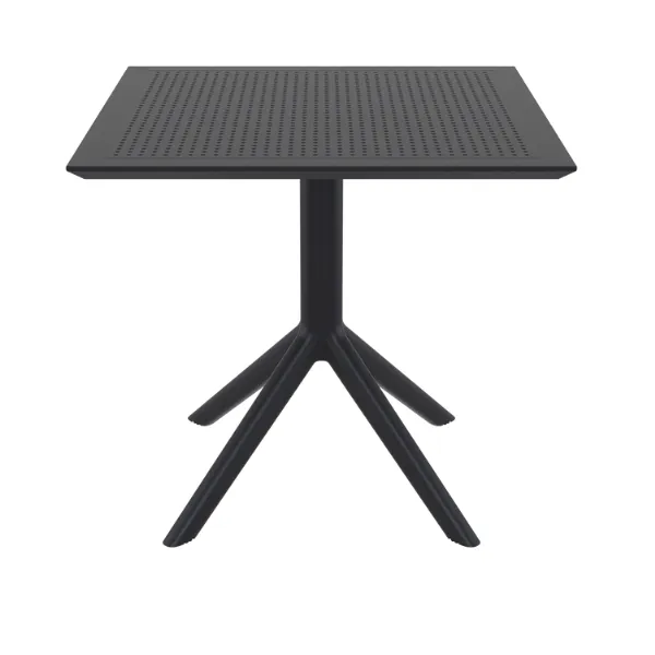 Siesta exclusive Patio Sky 80x80 Table - Black