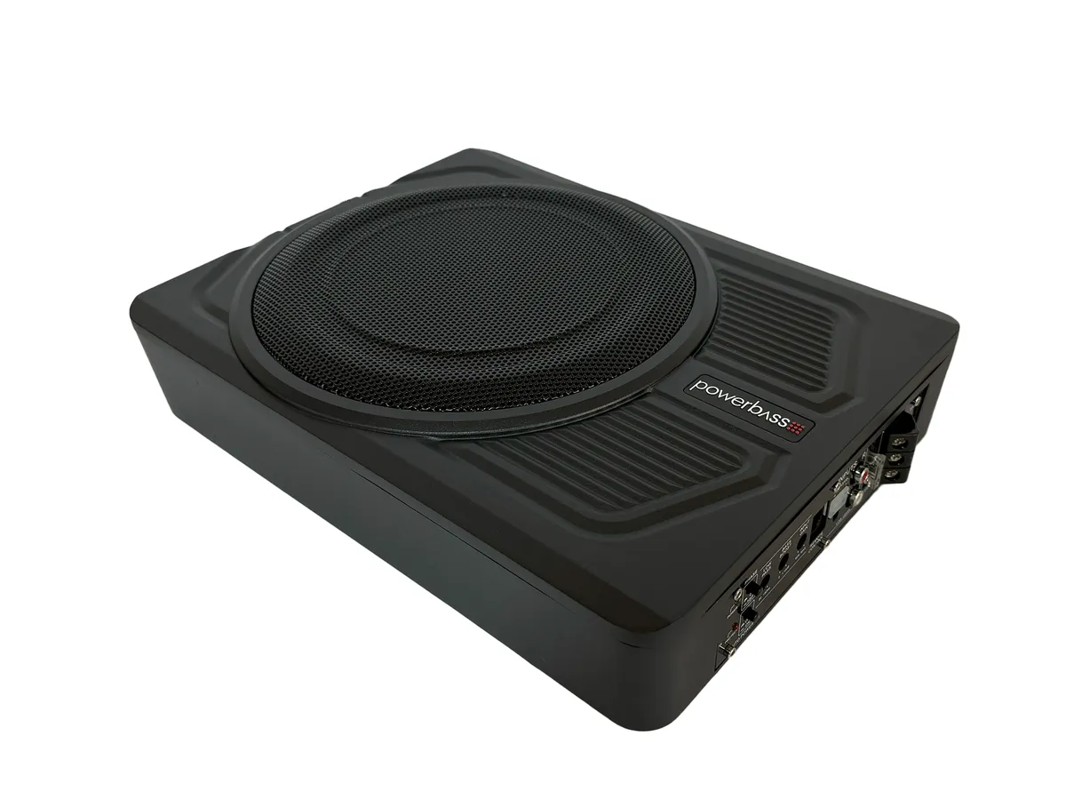 Powerbass PB2555BK 10" 600W RMS Active Under Seat Subwoofer