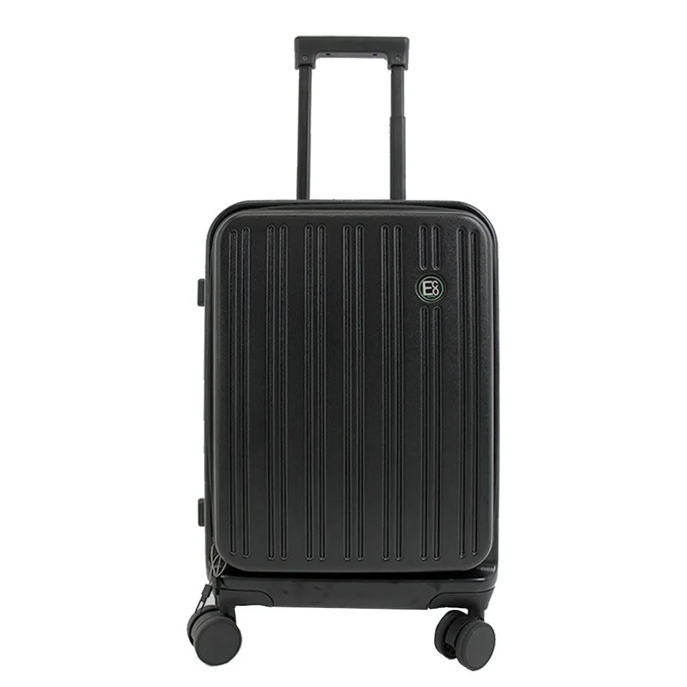 Carry-On Luggage Spinner & USB Charger - 55cm