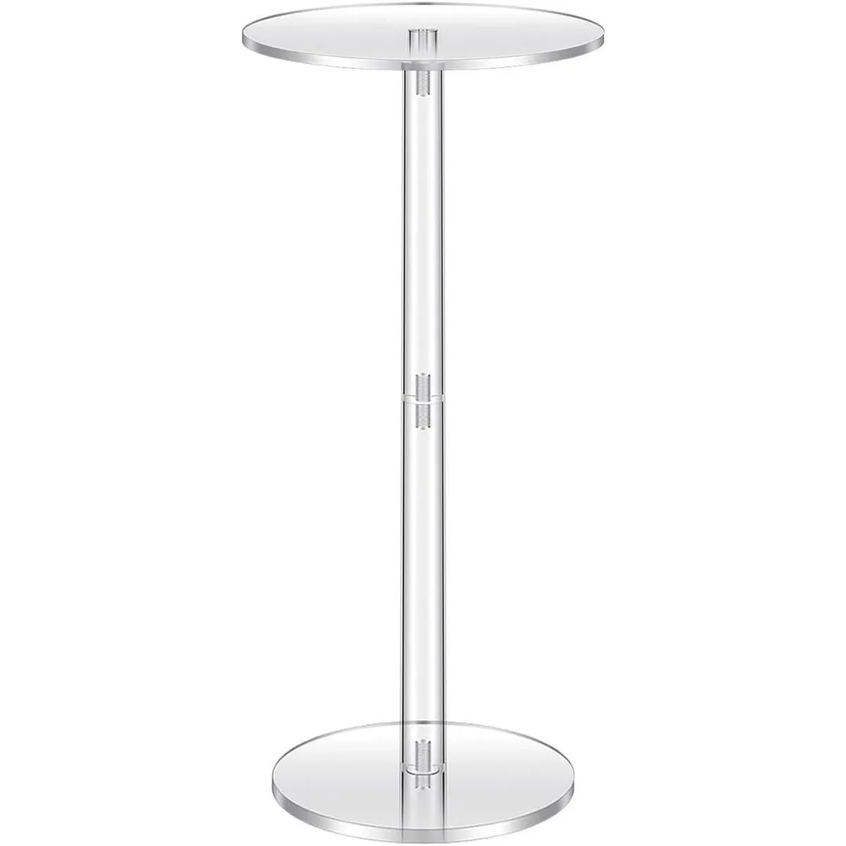 Clear Acrylic Flower Stand Pedestal 60 cm