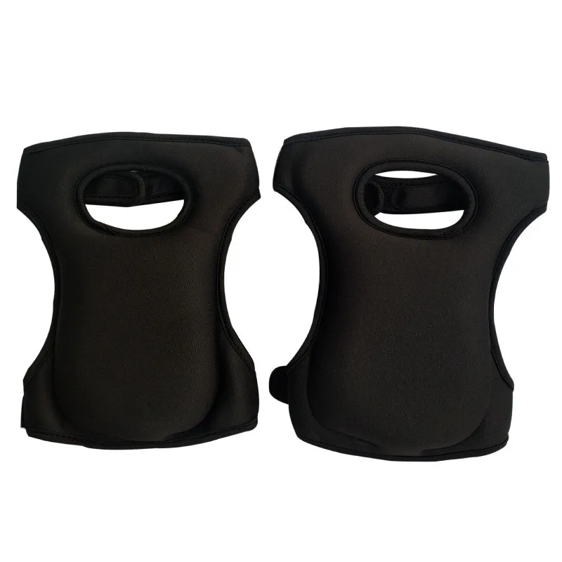 Gardening Knee Pads, Thick Neoprene Knee Braces - Black