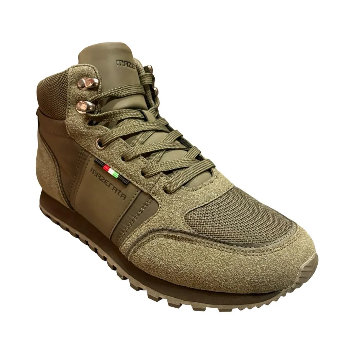 Mazerata Rugged Mid-Top Outdoor Sneakers