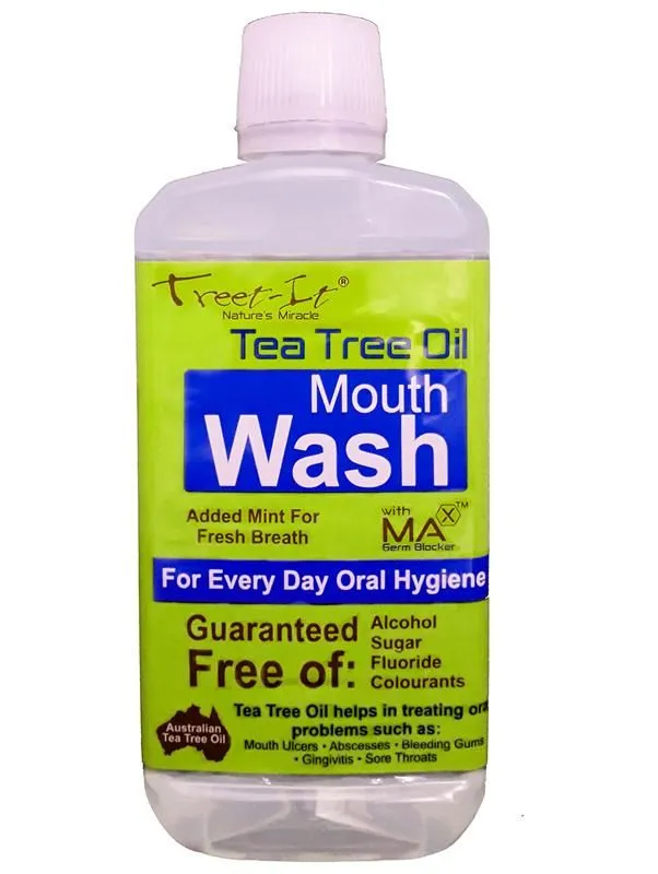 Treet-It Tea Tree Mouthwash 400ml Reitzer