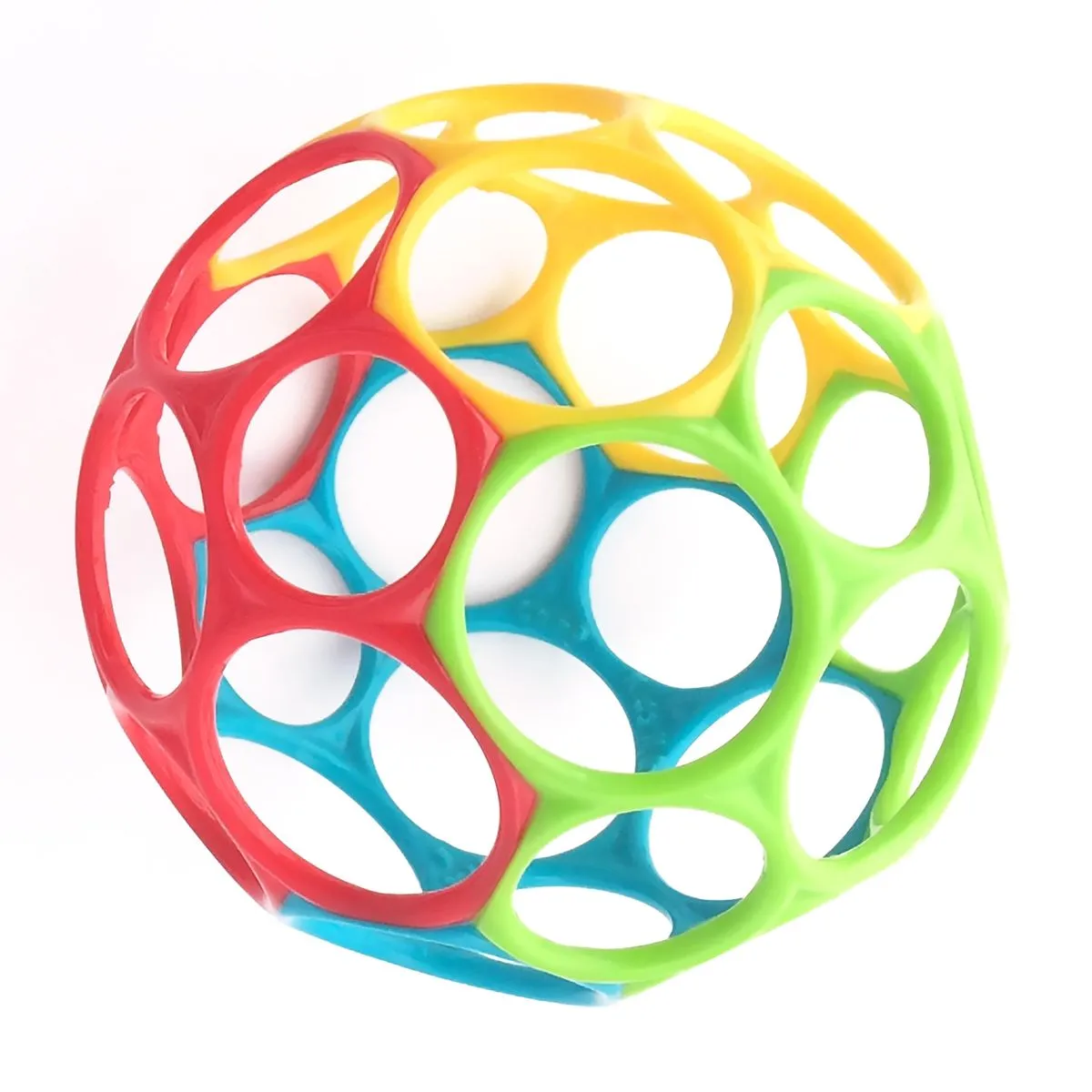 Bright Starts Oball Classic Easy-Grasp Ball Multi-Colour