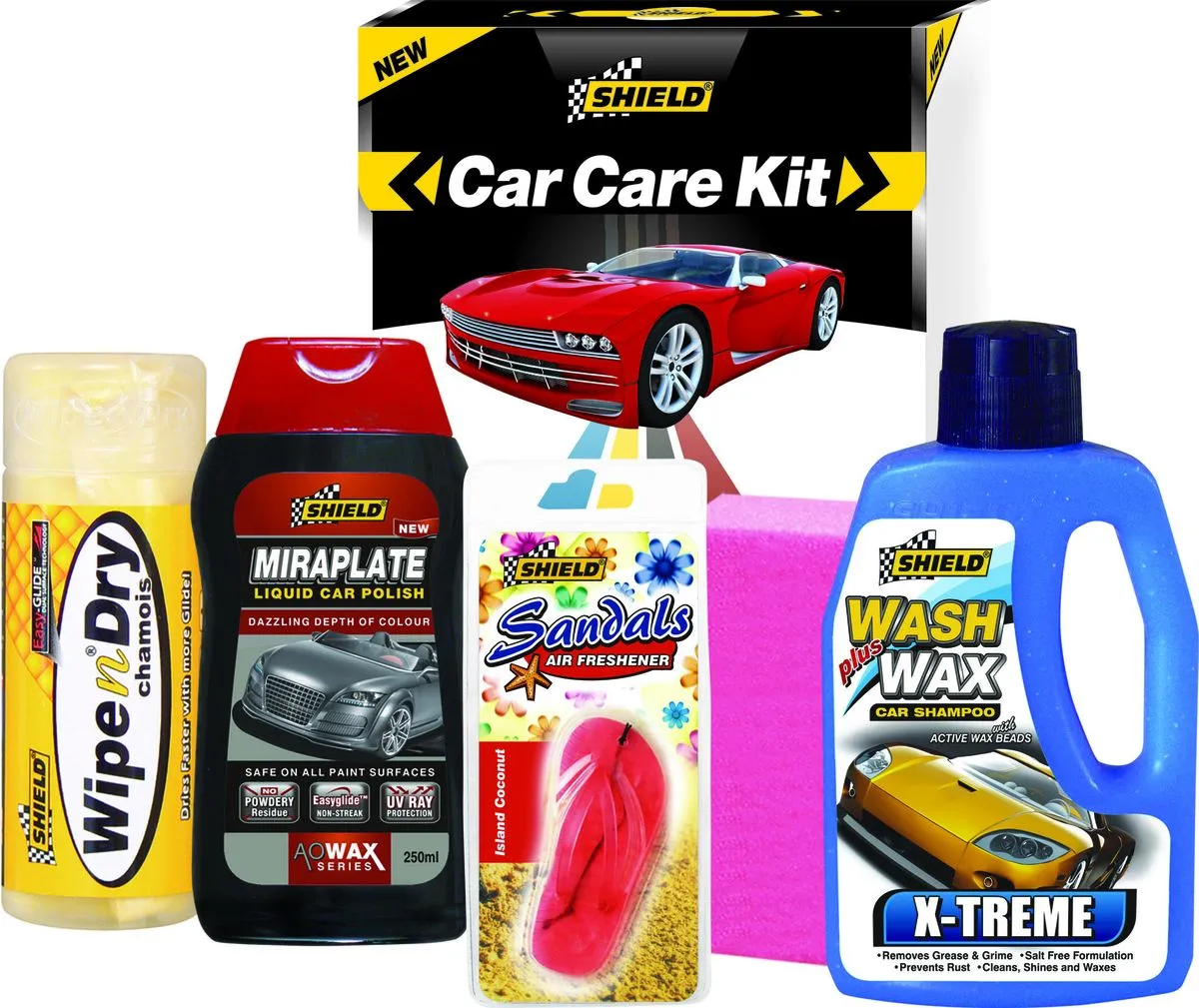 Shield - Car Care Bucket - Promotional Kit