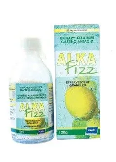 Alkafizz Urinary Alkalizer Granules - 120G 