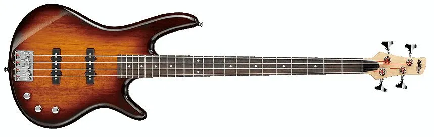Ibanez GSR180-BS Gio Series 4-String Bass Guitar, Brown Sunburst